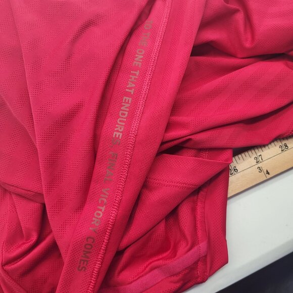 RHONE x PELOTON Performance Workout Shirt Red Men's SZ Small - Picture 10 of 11